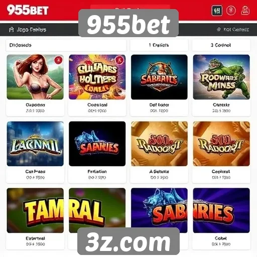 Comparativo de jogos populares na plataforma 955bet