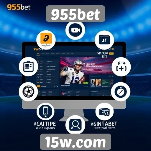 Análise das funcionalidades do site 955bet